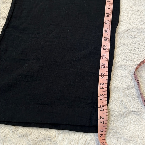 Old Navy - Black Muslin High-Rise Wide Leg Comfort Waistband Pants - Medium - Picture 6 of 12